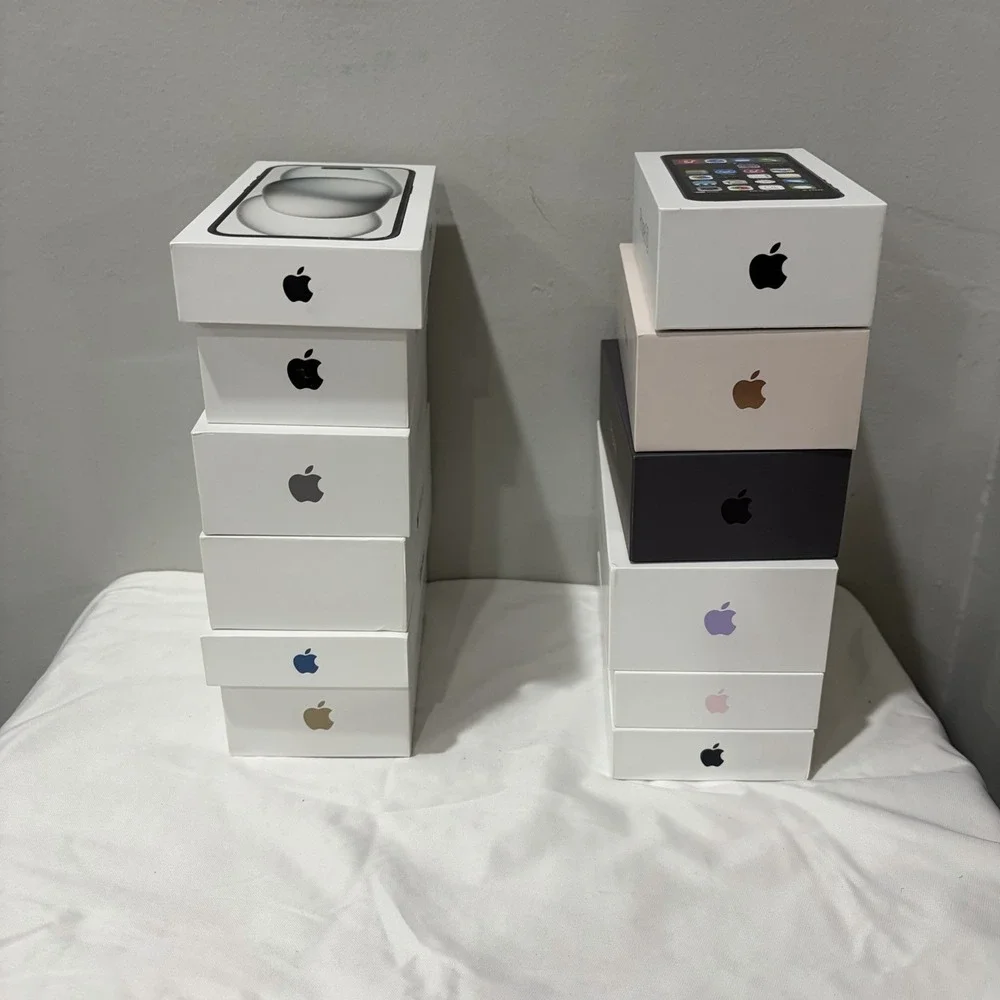 Lot Of 12 iPhone Empty Boxes Mixed No Accessories 5s 8 11 14 15‎ 6s 6 13